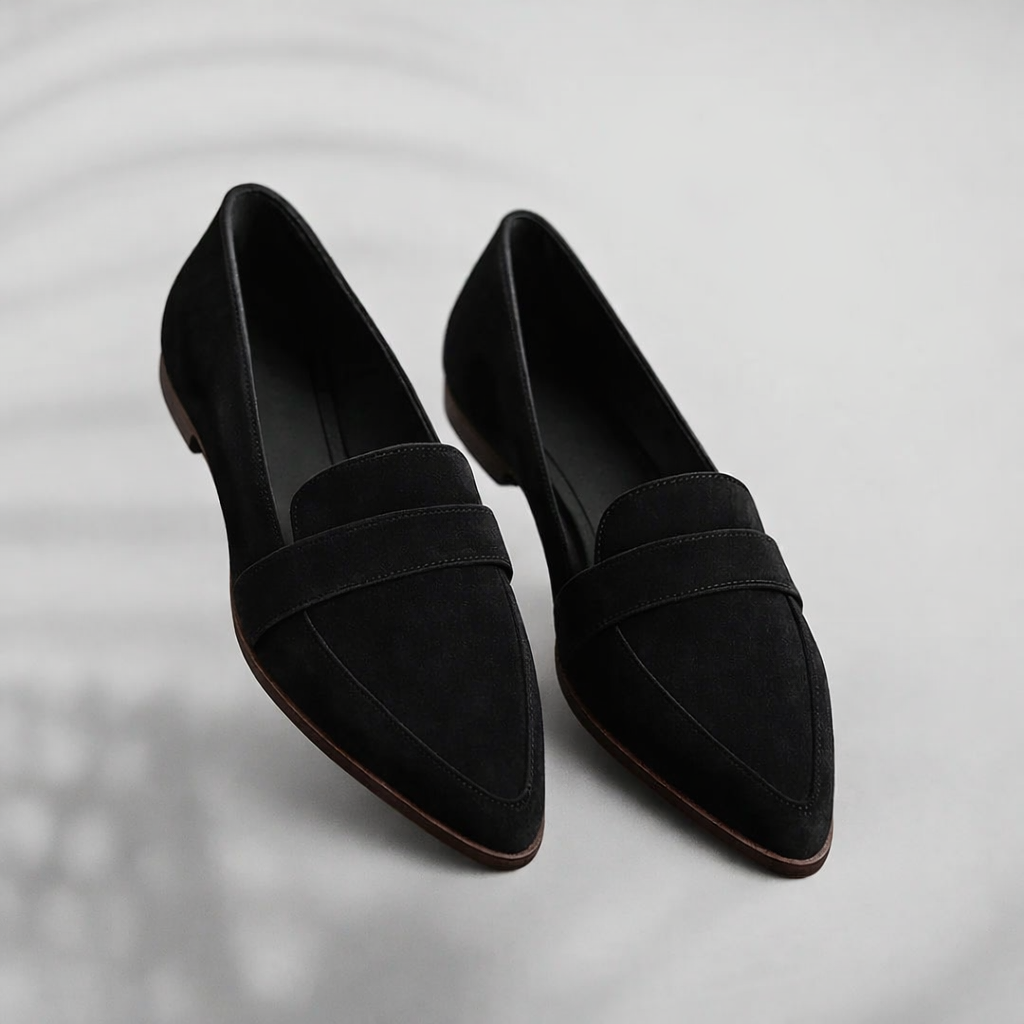 Women's orthopaedic loafers, cushioned for comfort, easy slip-on casual everyday shoes.