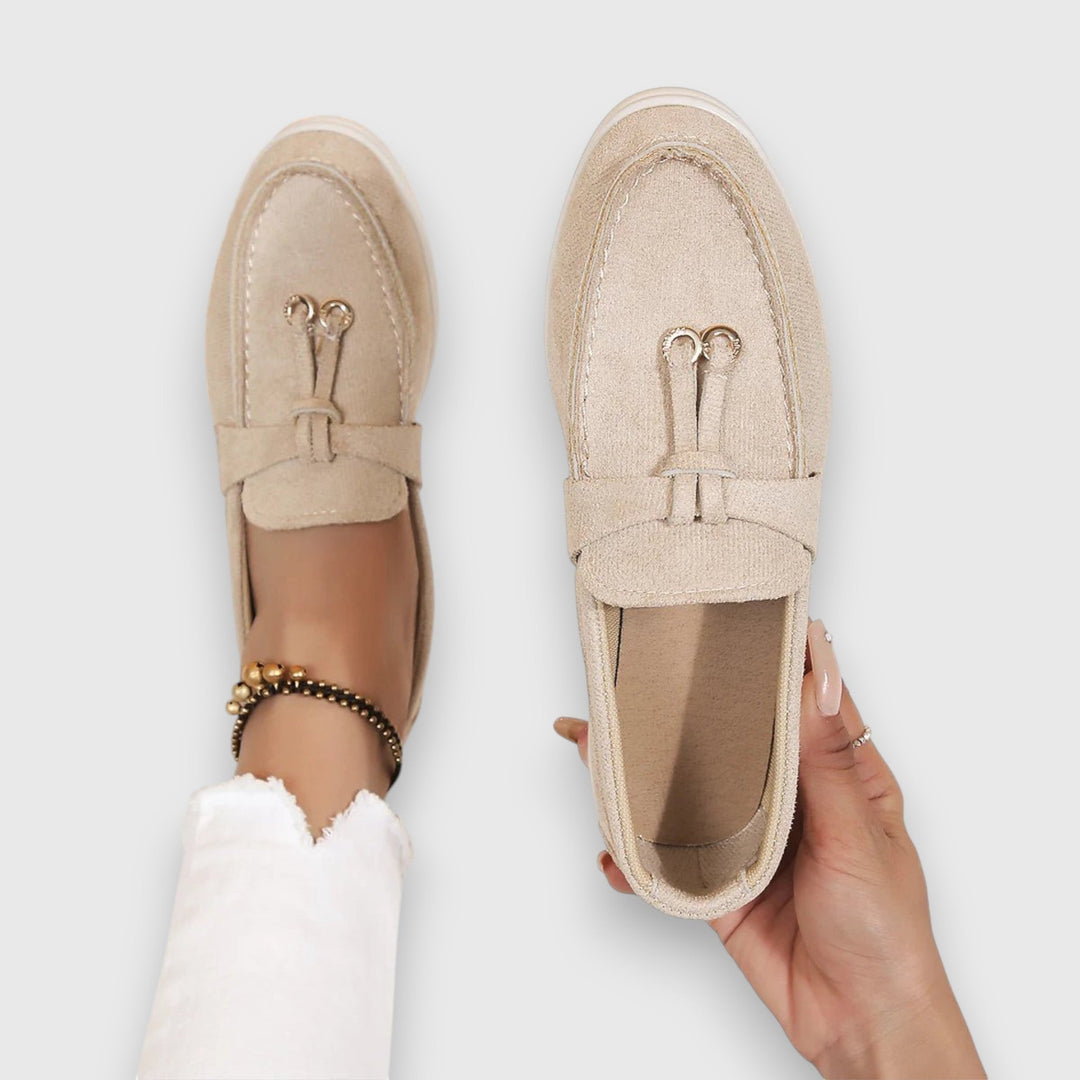 Comfortable women's orthopaedic slip-on loafers. Designed for ultimate foot support and easy everyday comfort.