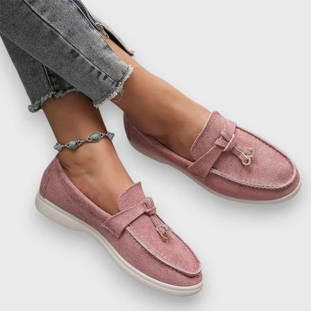 Stylish smart casual women's loafers. Orthopaedic flats offering support & all-day comfort for daily activities.