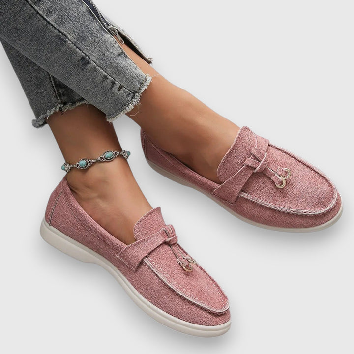 Stylish smart casual women's loafers. Orthopaedic flats offering support & all-day comfort for daily activities.