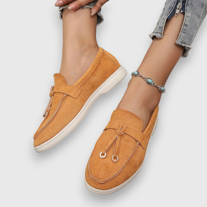 Supportive women's orthopaedic casual loafers. Essential comfort footwear for busy women seeking all-day ease.