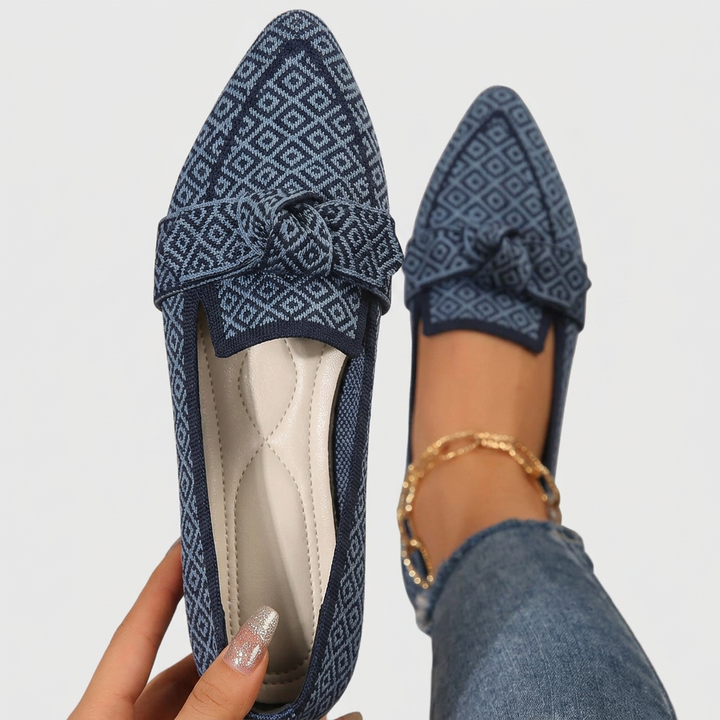 Chic women's orthopaedic loafers, offering comfortable arch support for versatile casual footwear.