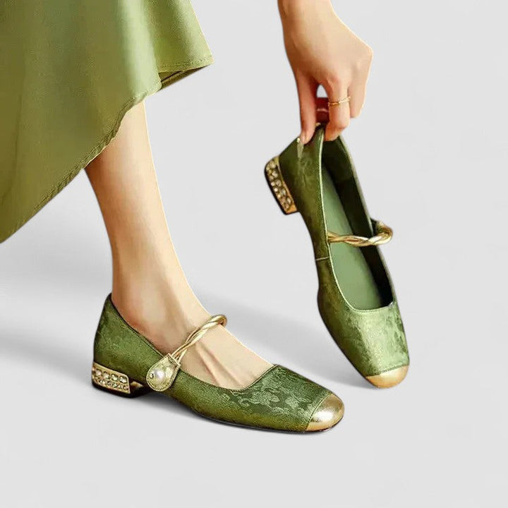 Women's orthopaedic Mary Jane shoes, offering supreme comfort and classic elegant style.