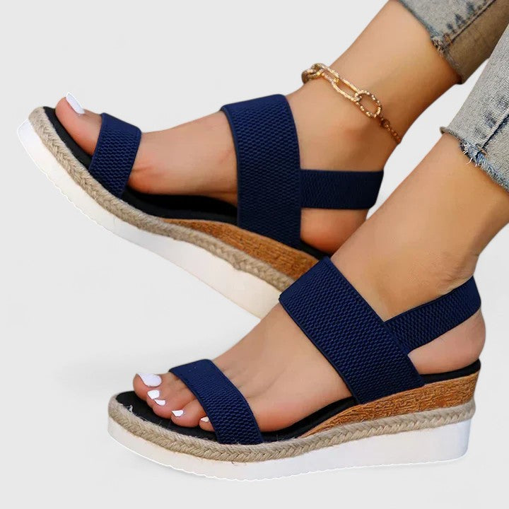 Durable women's comfort sandals, perfect orthopaedic footwear for summer walking & relief.