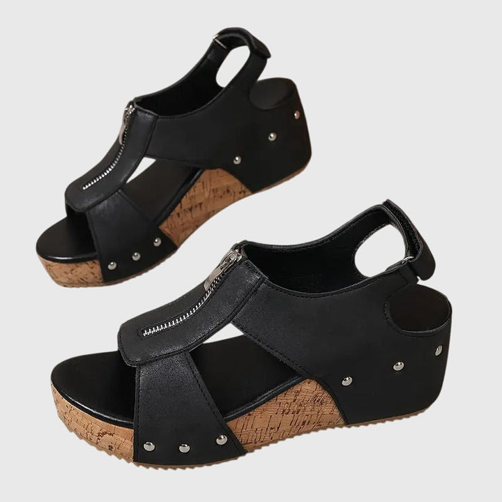 Comfort footwear: women's orthopaedic sandals with excellent foot & arch support for pain relief.