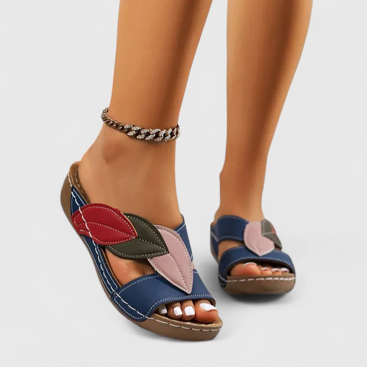 Comfortable women's orthopaedic sandals with arch support for pain relief. Perfect walking & summer shoes.