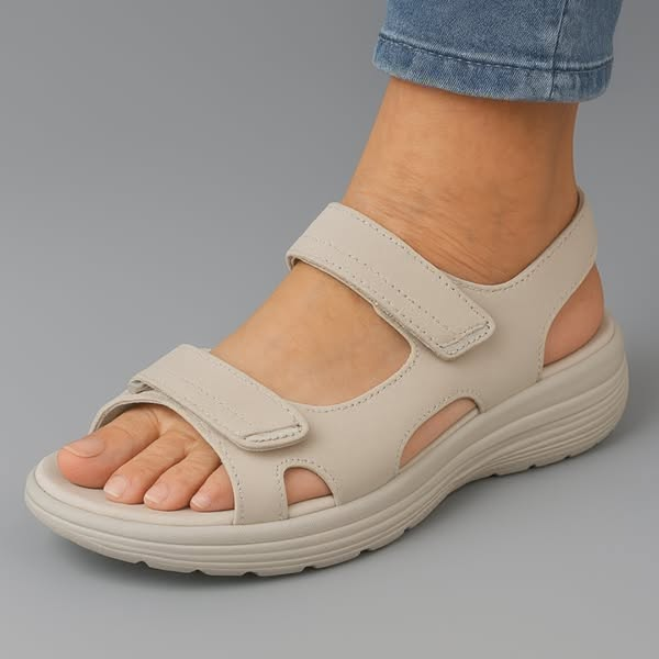 Comfortable women's walking sandals, perfect for all-day wear & supportive arch relief.