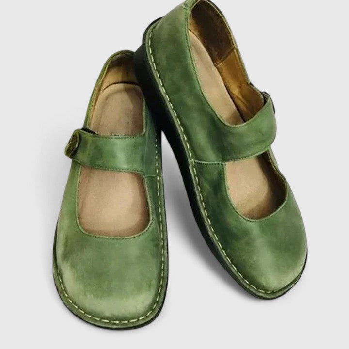 Stylish women's walking shoes, lightweight with adjustable strap for secure, all-day comfort.