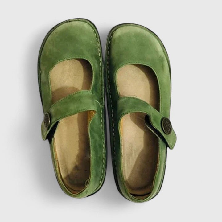 Everyday women's shoes: orthopaedic design, adjustable strap, provides secure fit & comfort.