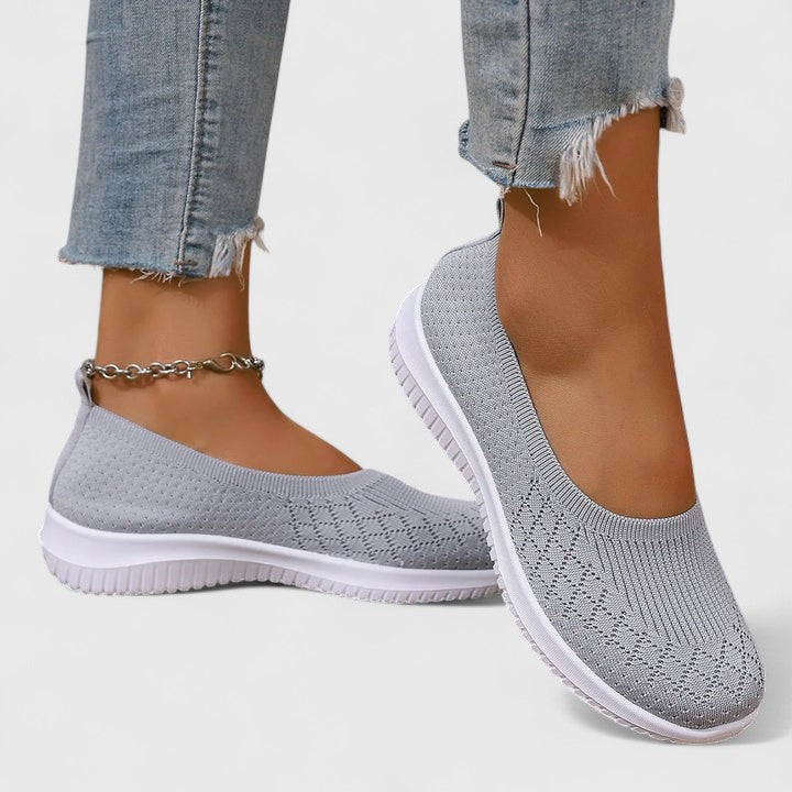 Comfortable women's orthopaedic daily wear shoes, excellent for walking and support.