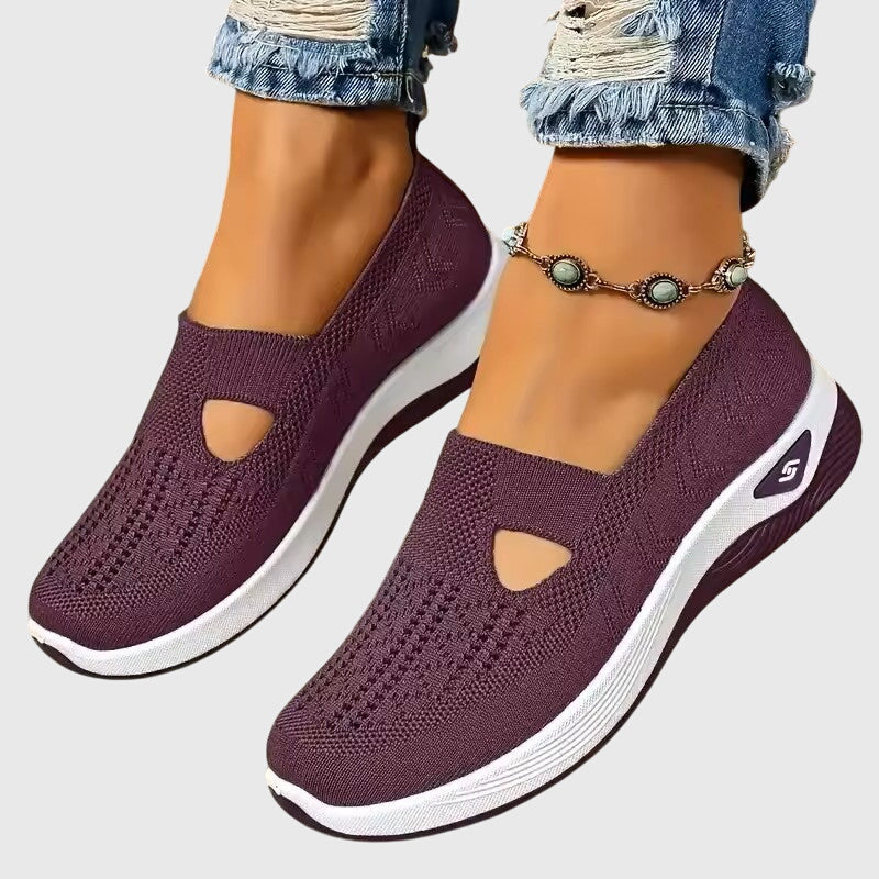 Versatile women's orthopaedic slip-on shoes, great for walking and casual everyday wear.
