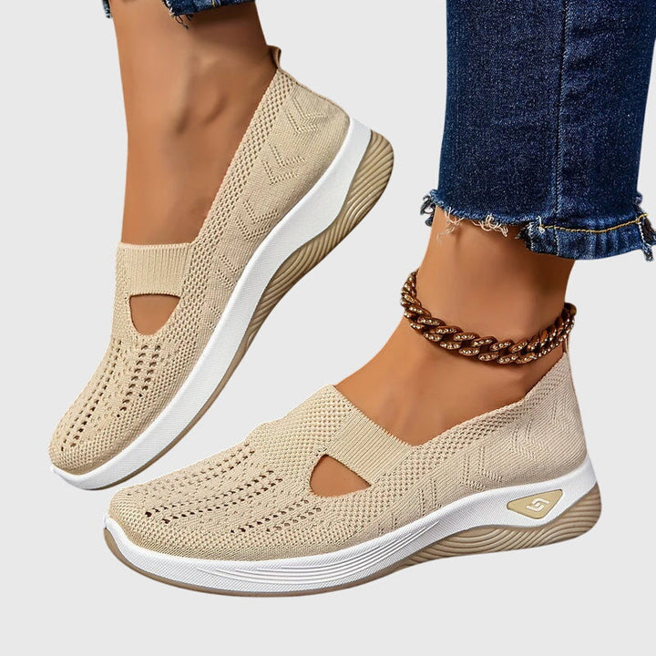 Easy slip-on women's orthopaedic shoes designed for comfort, support & pain relief.