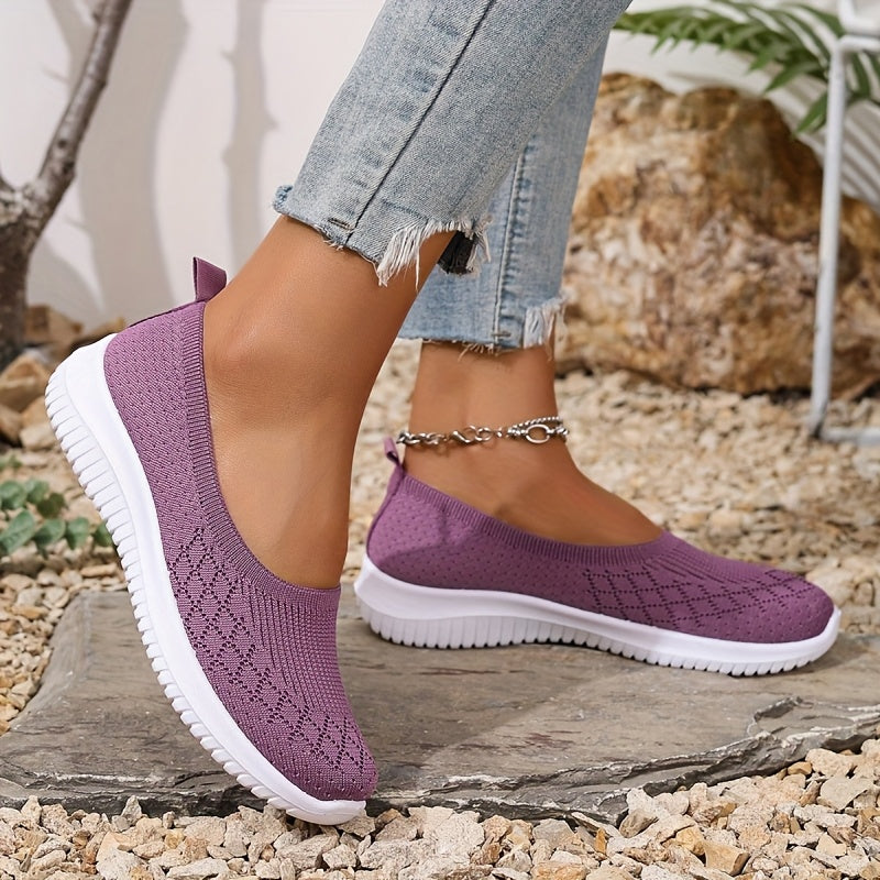 Easy slip-on women's sneakers, orthopaedic design for ultimate comfort & foot support.