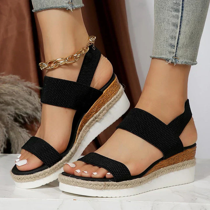 Ergonomic women's orthopaedic strap sandals, promoting foot health & comfort. Supportive footwear for everyday walking.
