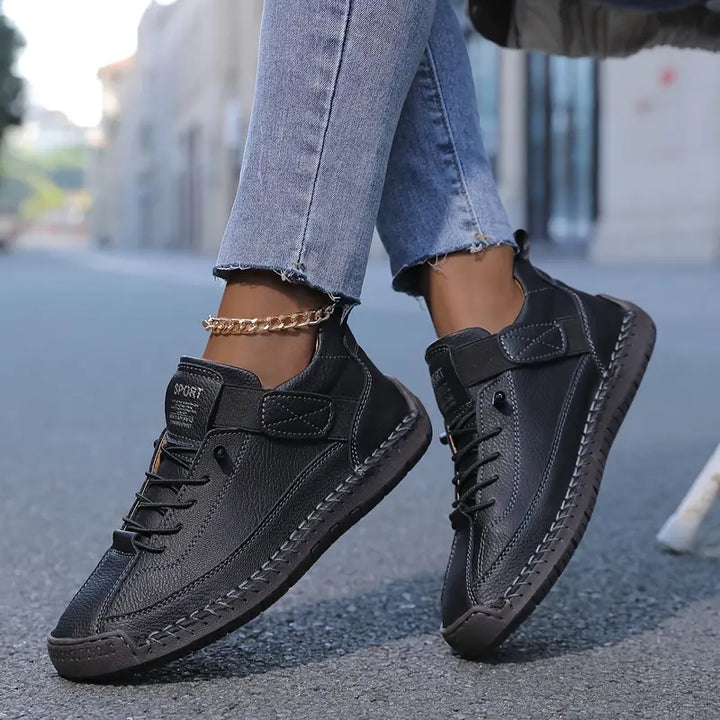 Women's support trainers, orthopaedic design for superior foot comfort & stability.