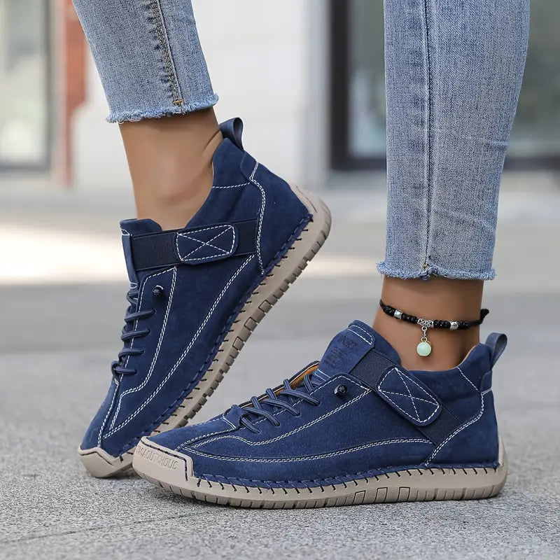 Women's walking shoes, orthopaedic foot support for active lifestyles & pain relief.