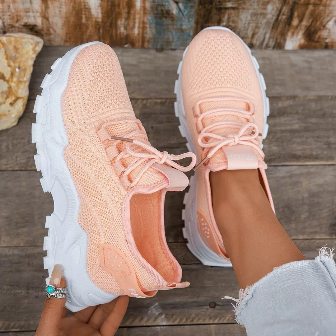 Ergonomic women's orthopaedic trainers for superior comfort & shock absorption.