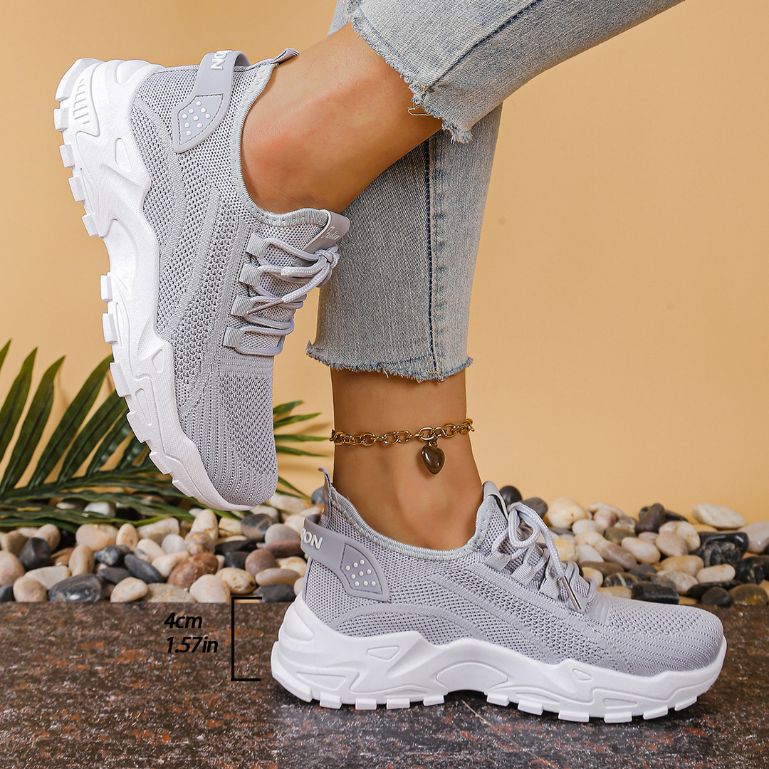 Daily wear women's sneakers with arch support, perfect for walking & comfort.