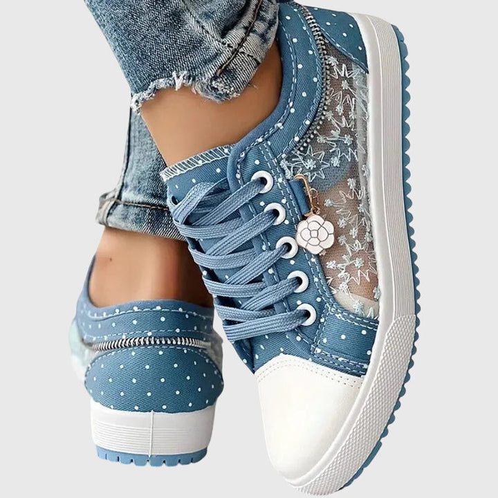 Supportive women's walking shoes, ergonomic design & wide toe box for all-day comfort.
