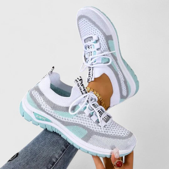 Women's comfort sneakers providing excellent arch support and ultimate joint pain relief for daily wear.
