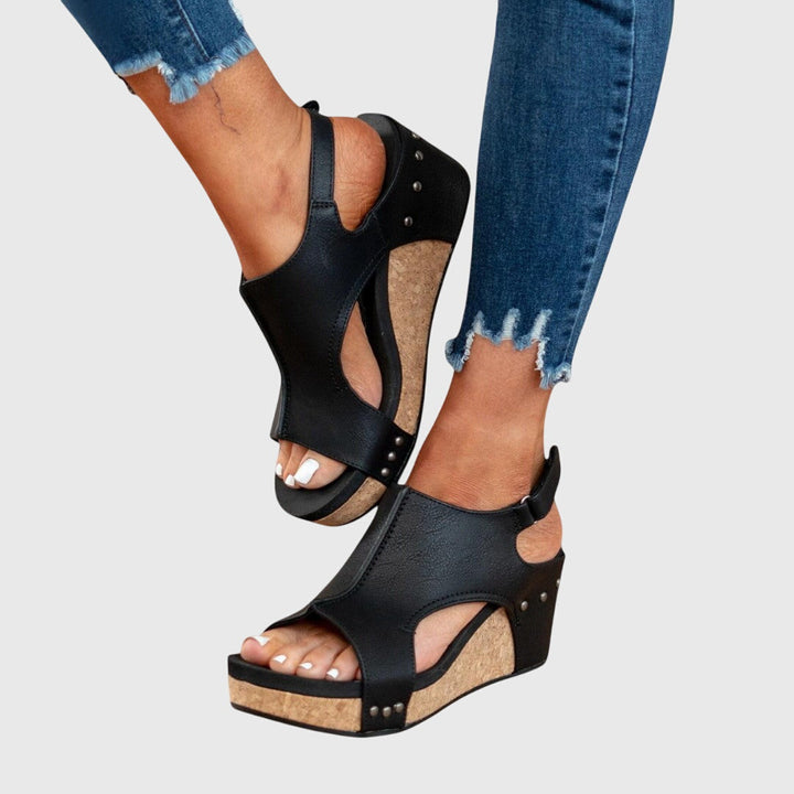 Pair of women's orthopaedic summer sandals, designed for ultimate comfort and versatile wear.