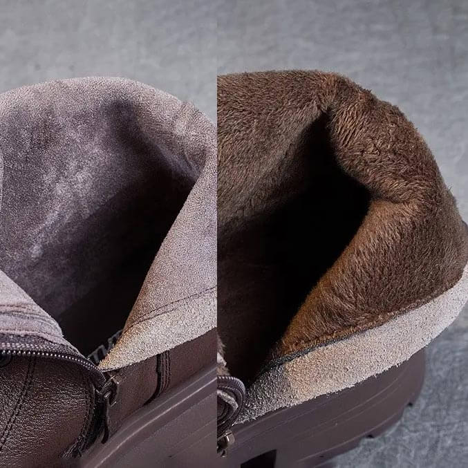 Stylish women's orthopedic winter boots, offering warmth & comfort for walking.