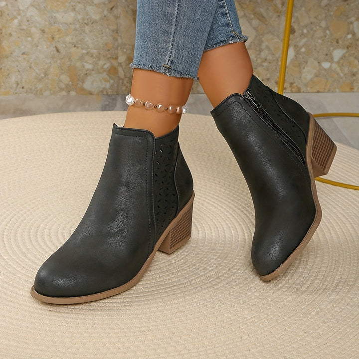 Comfort footwear: women's orthopedic boots designed for foot relief, arch support, and stable everyday walking.