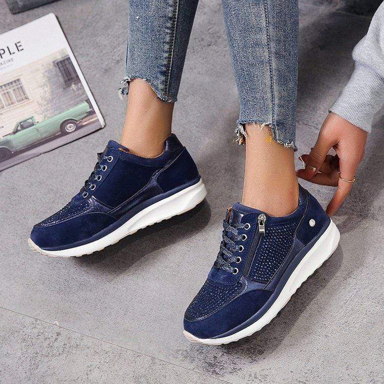 Comfortable women's bunion relief shoes, orthopedic design with wide toe box for foot health.