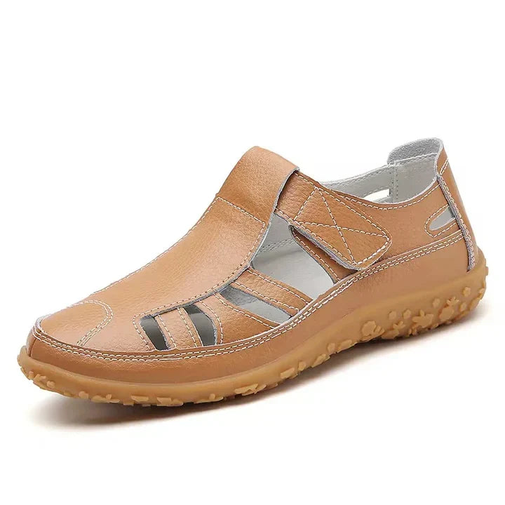 Women's comfortable orthopedic sandals with adjustable straps, perfect for supportive summer everyday wear.