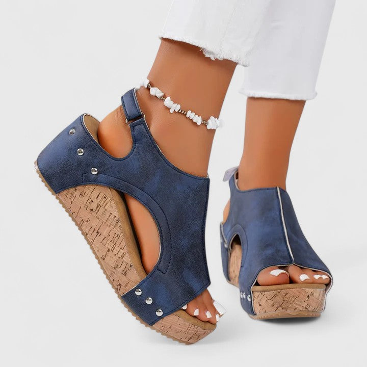 Women's orthopedic comfort sandals with arch support for foot pain relief. Ideal for walking & casual wear.