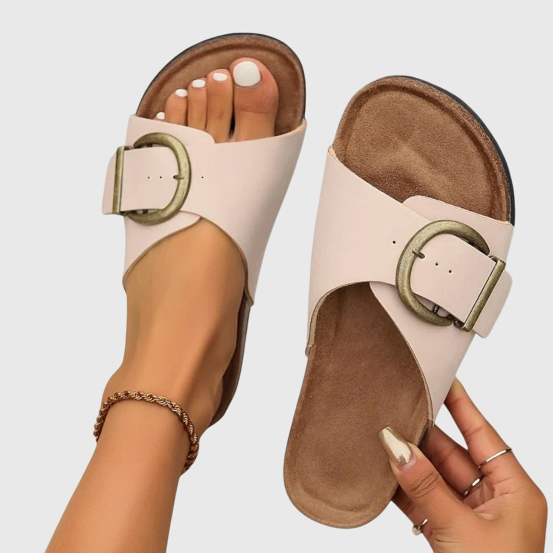 Stylish women's versatile comfort sandals, ideal for summer travel and daily wear, with arch support.