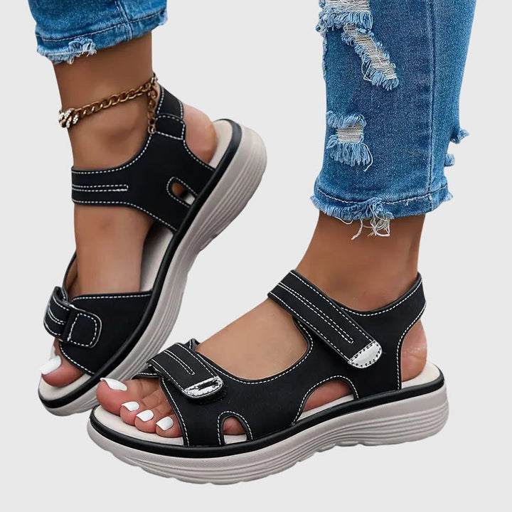 Stylish casual women's orthopedic sandals, perfect summer footwear with superior comfort.