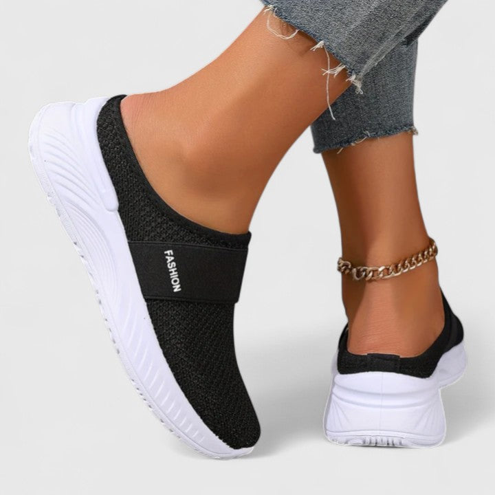 Women's orthopedic walking shoes, stylish and engineered for knee & back pain relief.