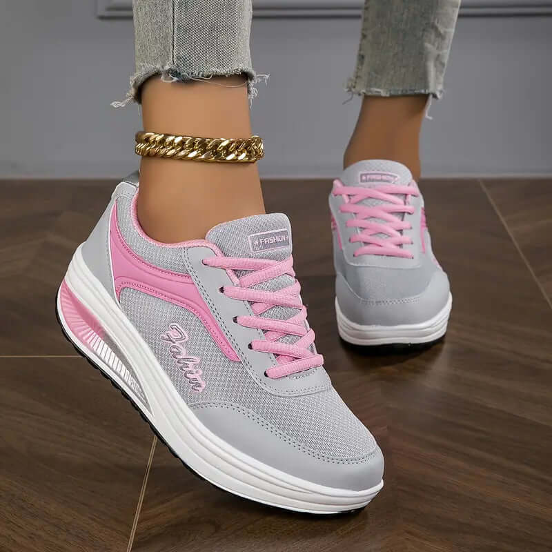 Orthopedic women's shoes with flexible sole, designed for all-day comfort & foot pain relief.