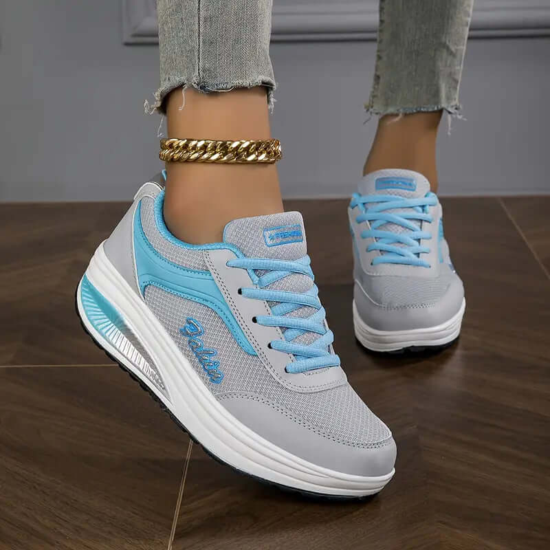 Casual women's comfort shoes, lightweight and breathable, offering superior orthopedic support.
