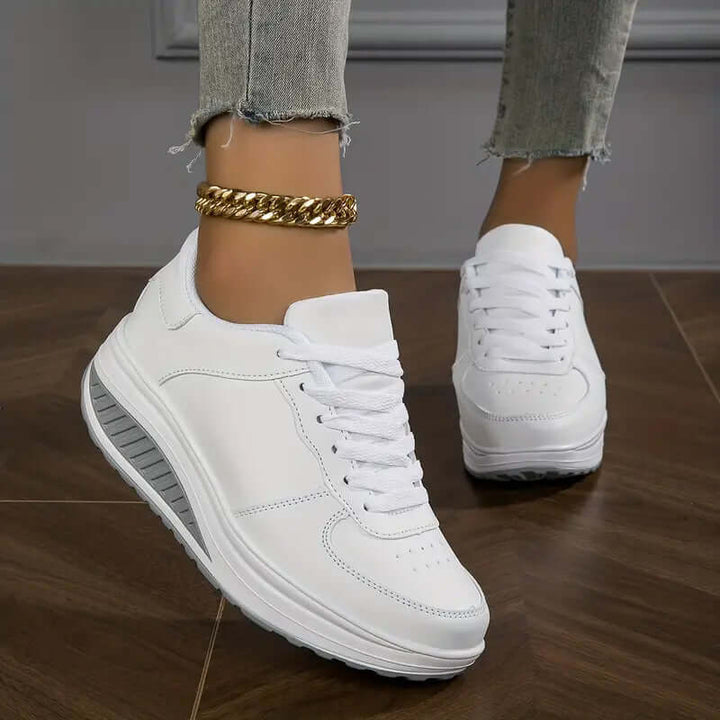 Flexible sole women's orthopedic shoes for active lifestyle, providing comfort & foot pain relief.
