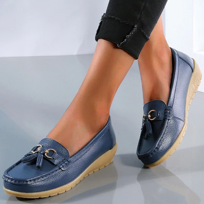 Premium women's orthopedic flex loafers. Enjoy all-day comfort, support & casual style. Waterproof.