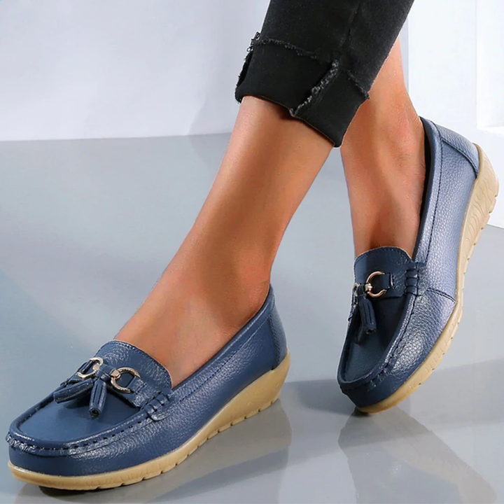 Premium women's orthopedic flex loafers. Enjoy all-day comfort, support & casual style. Waterproof.