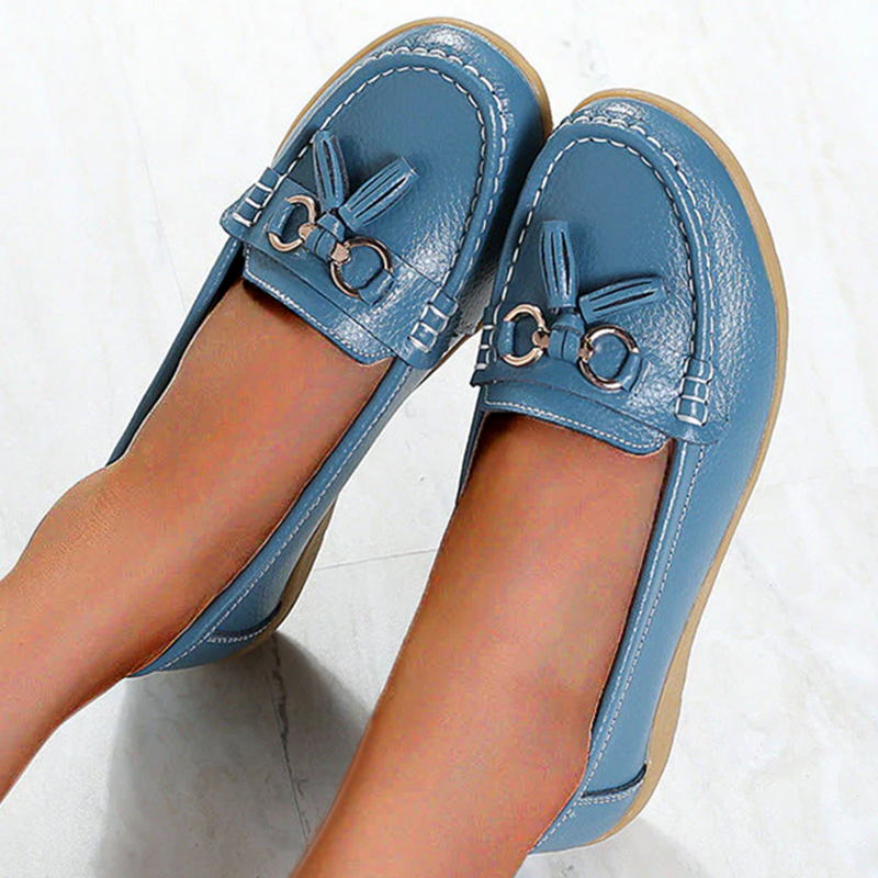 Stylish women's flex loafers with orthopedic support. Anti-slip, waterproof & comfortable for summer.