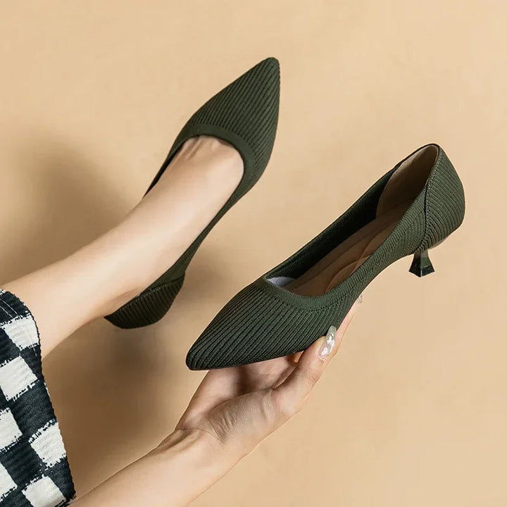 Stylish heeled sandals for women, providing advanced orthopedic comfort for all-day wear.