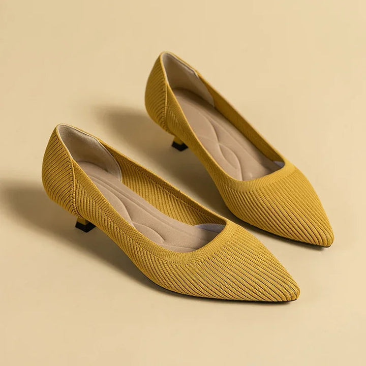 Orthopedic women's heeled sandals, elegant footwear for superior arch support & comfort.
