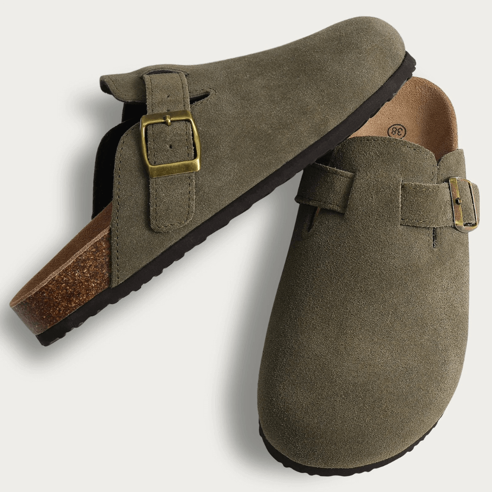 Women's versatile orthopedic comfort slippers, great for indoor & outdoor, offering arch support.