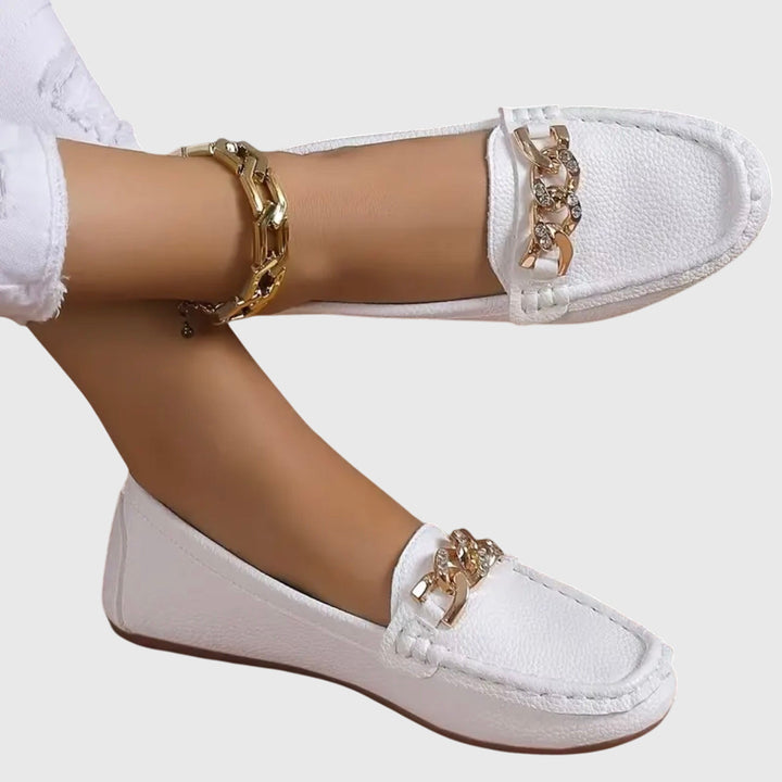 Women's orthopedic loafers for all-day comfort. Stylish slip-on shoes with supportive design & anti-slip sole.