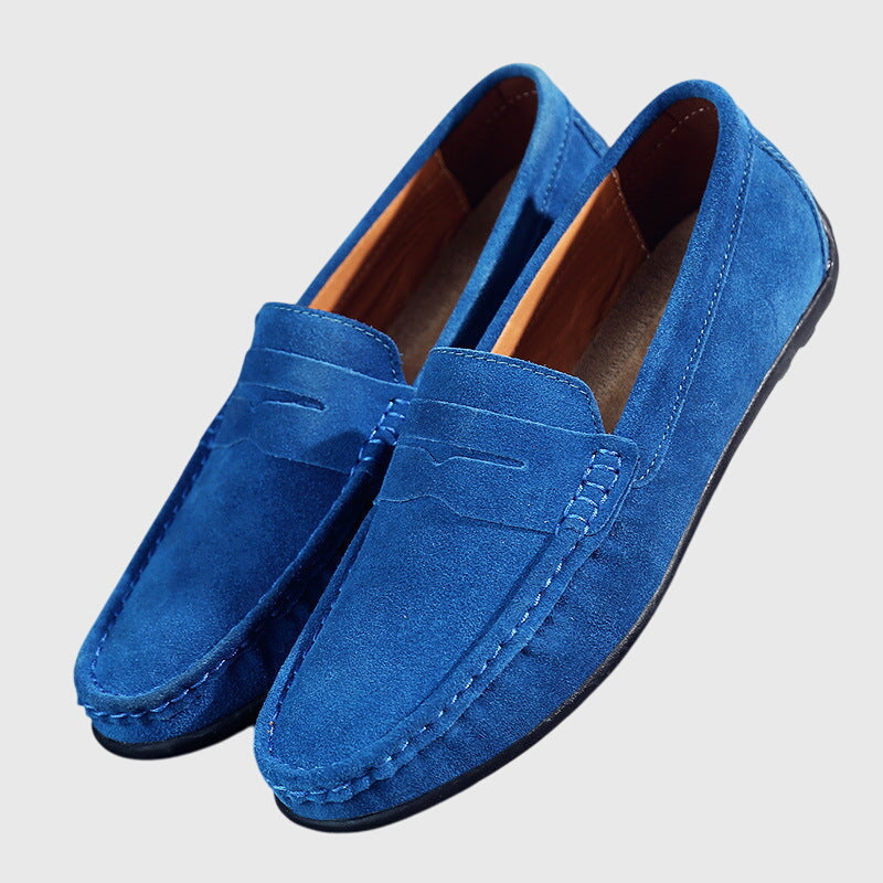 Overhead view of elegant women's orthopedic loafers, great for everyday casual style & comfort.