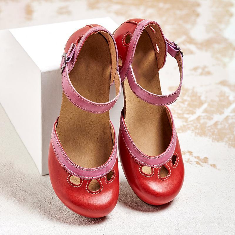 Supportive women's Mary Jane heels, designed for all-day comfort with orthopedic features. Ideal for active wear.