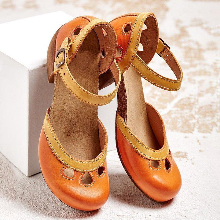 Comfortable orthopedic women's shoes. Stylish Mary Jane design offers arch support & elegant everyday wear.