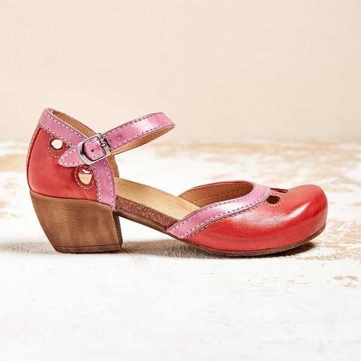 Women's comfortable Mary Jane shoes offering orthopedic support. Stylish heels for lasting comfort & stability.