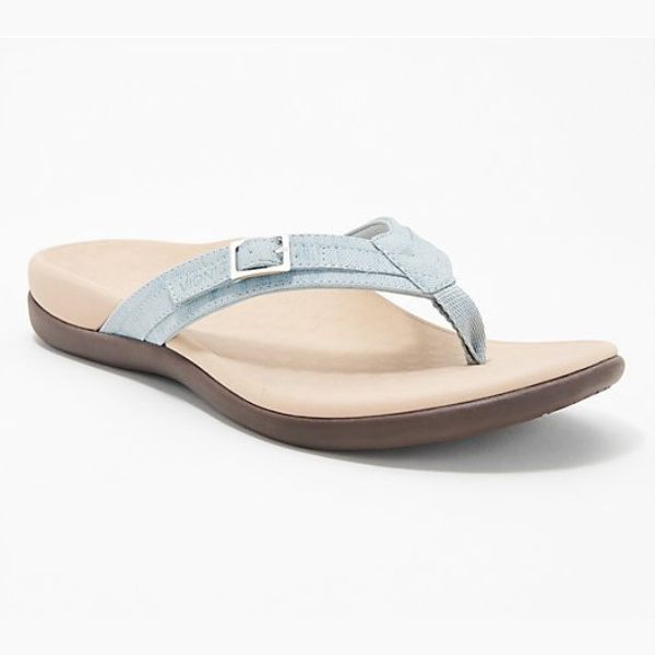 Women's orthopedic non-slip sandals with arch support, designed for comfortable pain-free walking.
