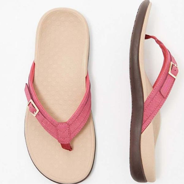 Orthopedic women's sandals, non-slip, providing superior comfort and support for healthy feet.