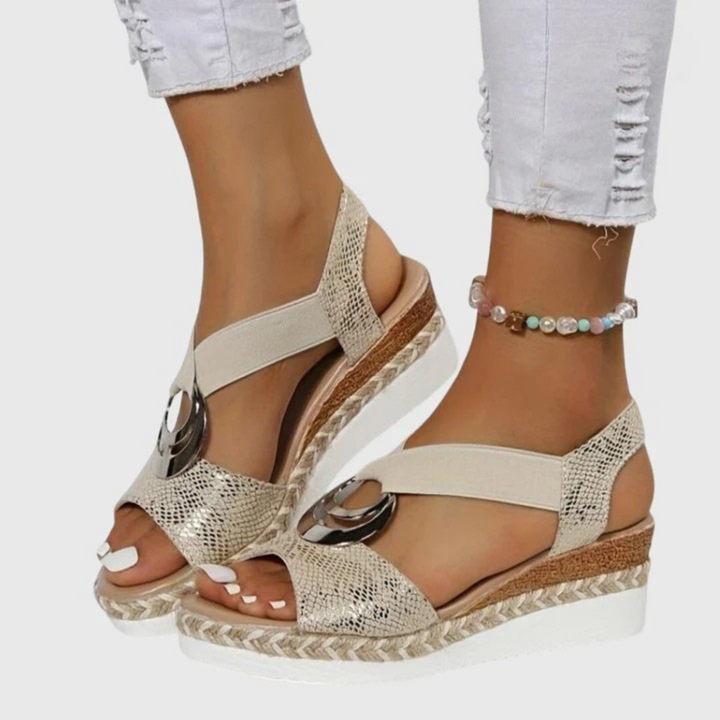 All-day comfort women's orthopedic open-toe sandals, perfect for healthy feet & summer wear.